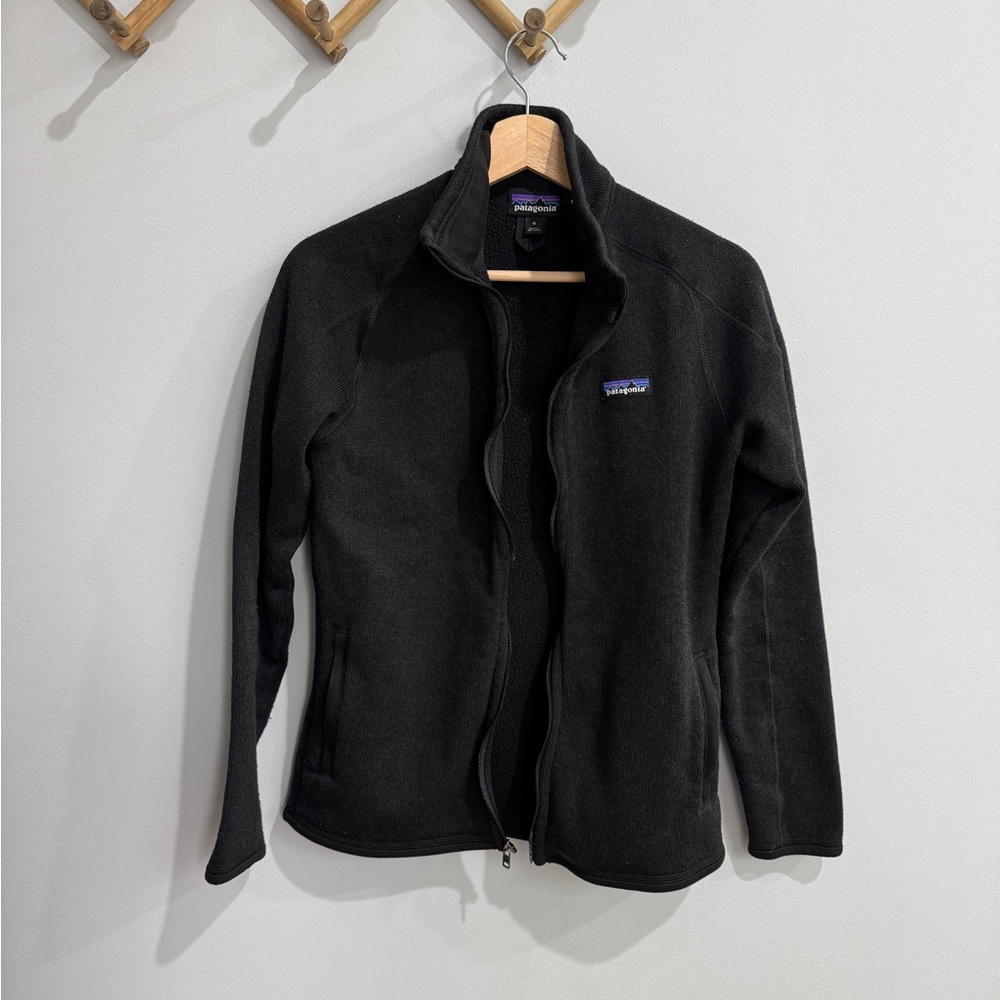 Patagonia Better Sweater Fleece Jacket Women’s Size Medium in Black